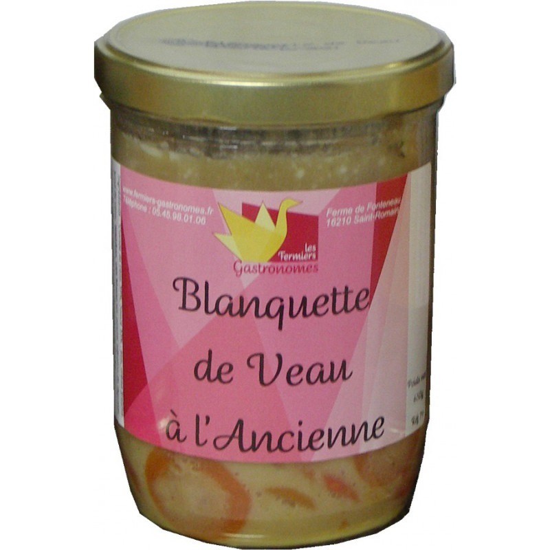 Telecí ragú (blanquette)